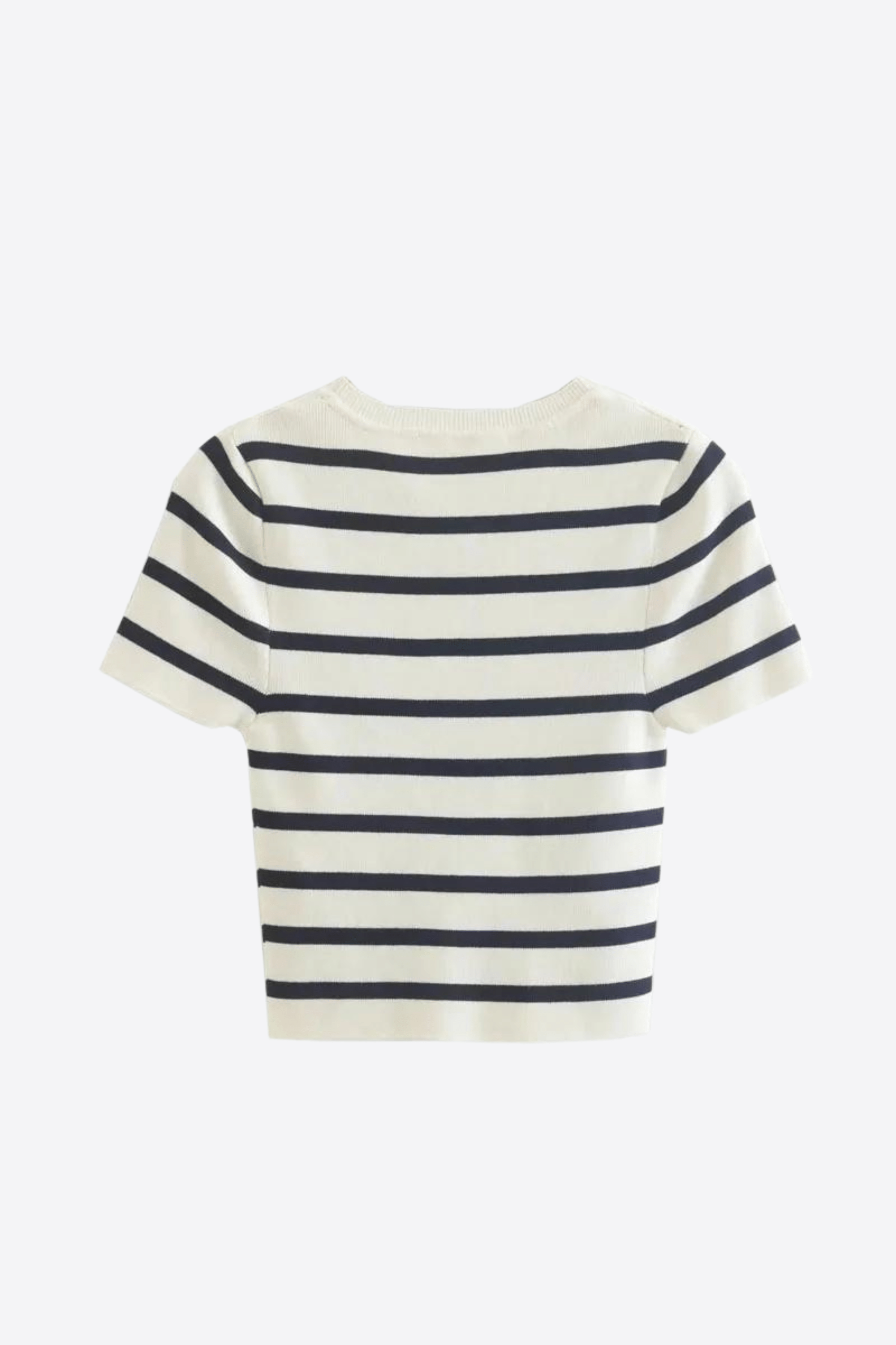 Aspen - Crop Top with Stripes