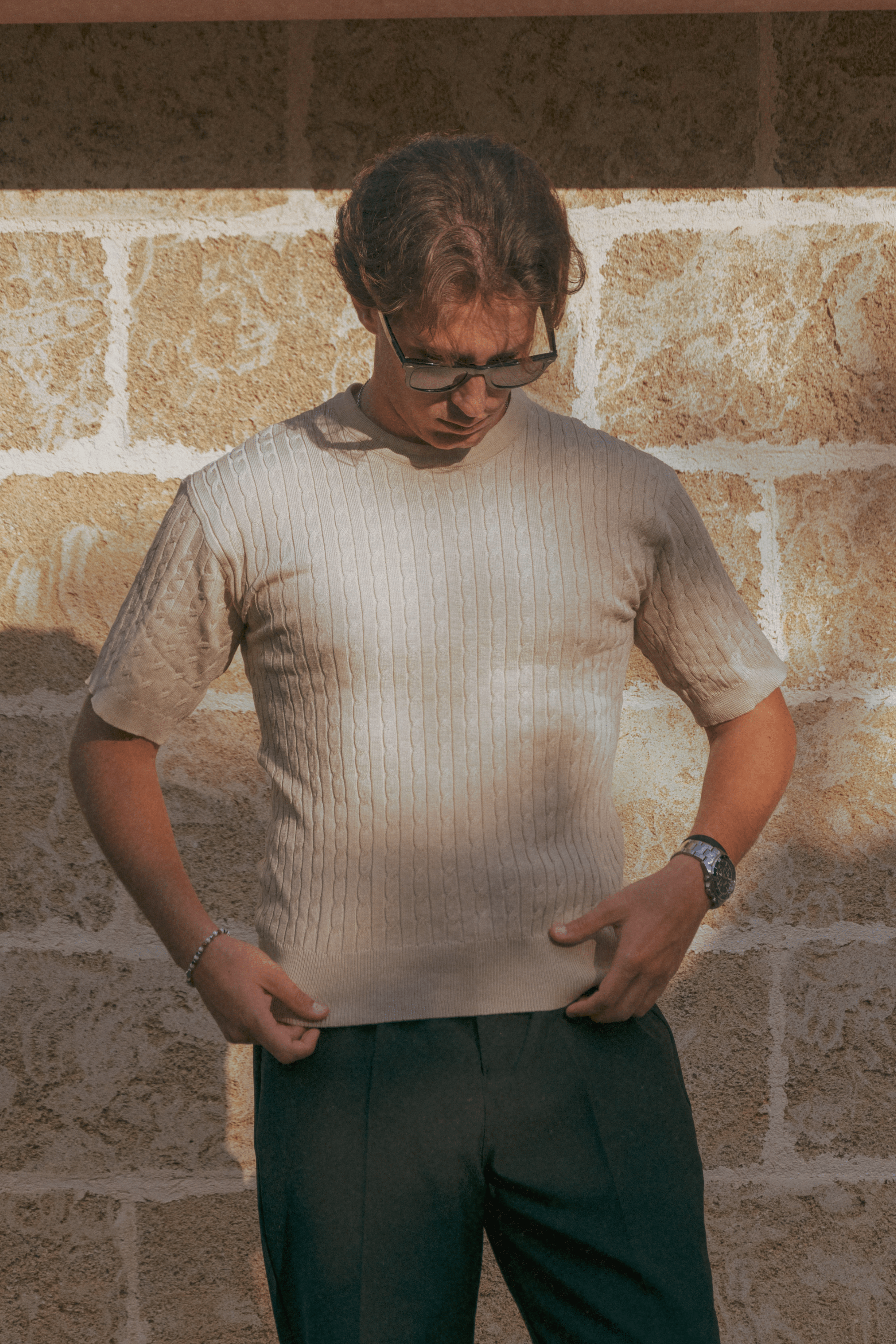 Sahara - Braided T-Shirt